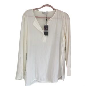 NWT Lola + Sophie Anthro Cream Sweater Sz M